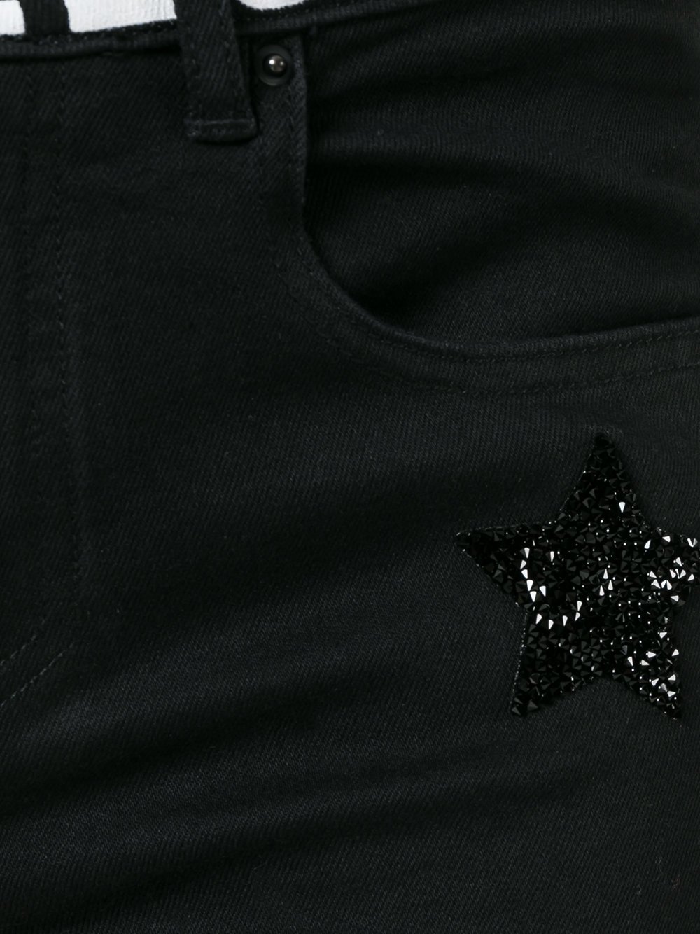 Cameron embellished slim jeans