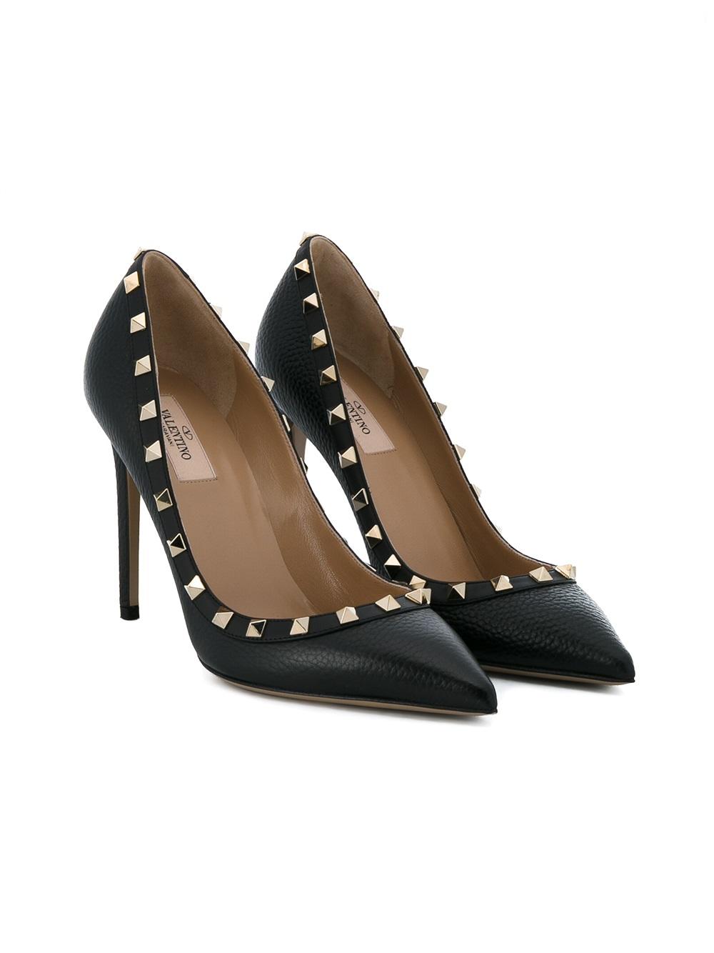 'Rockstud'高跟鞋