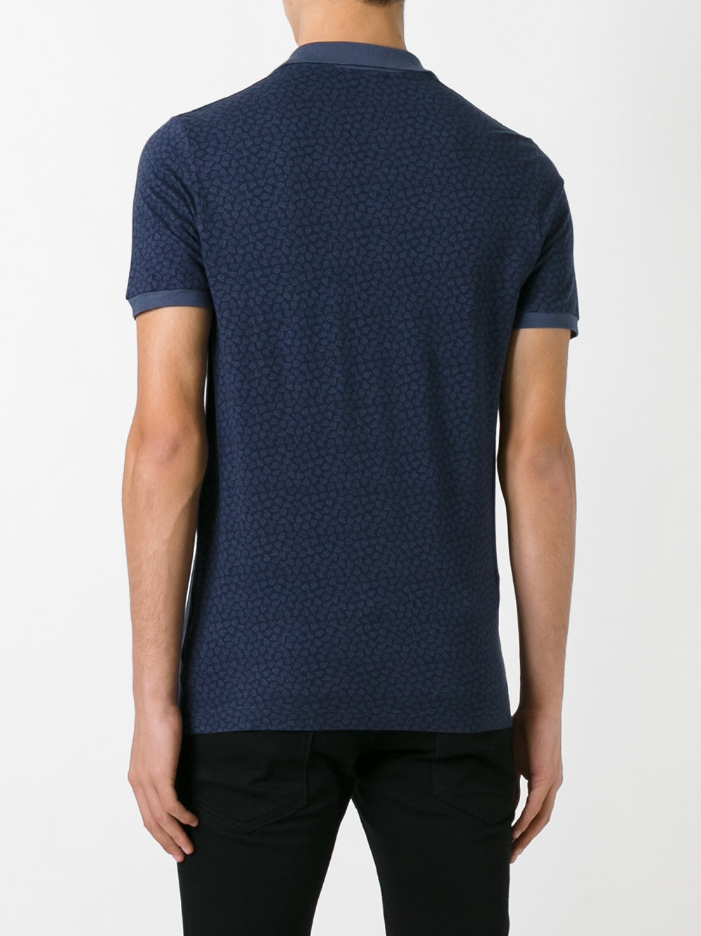floral polo shirt 