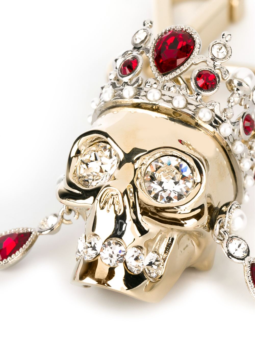 皇冠骷髅头钥匙环