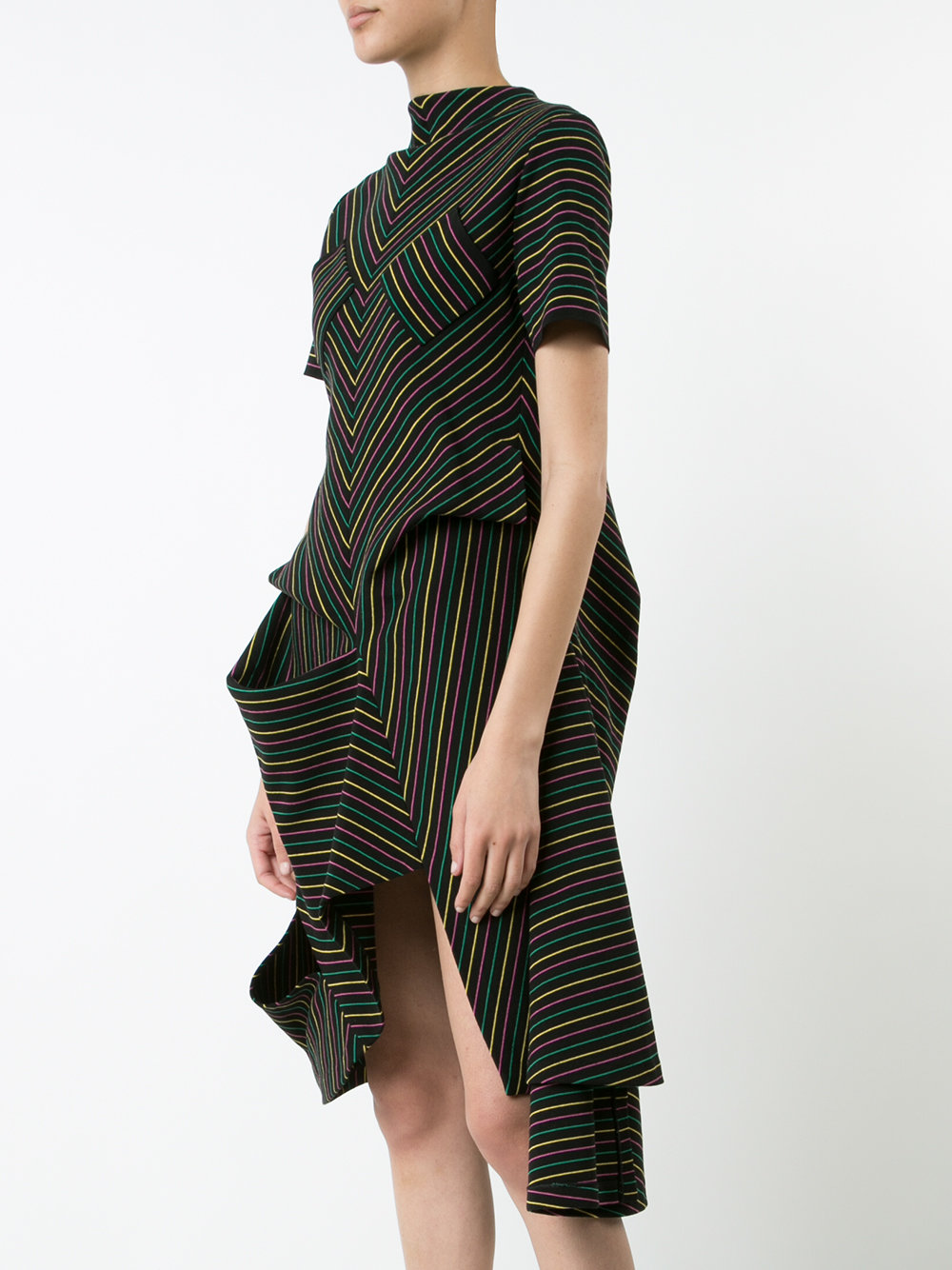 striped dress