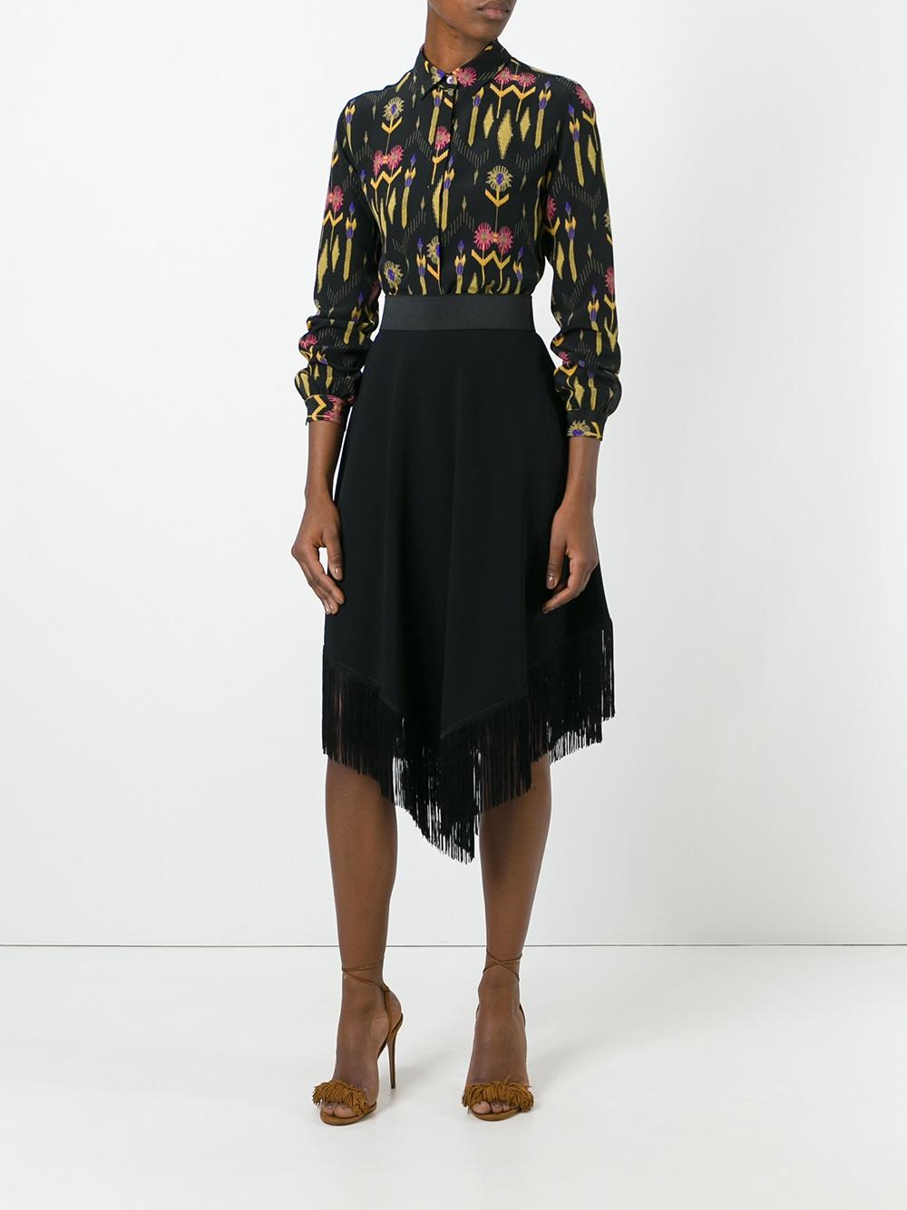 floral print shirt