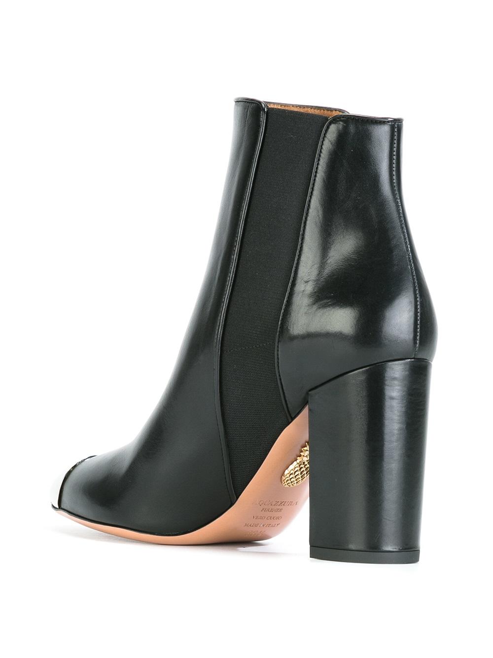 elasticated detailing ankle boots