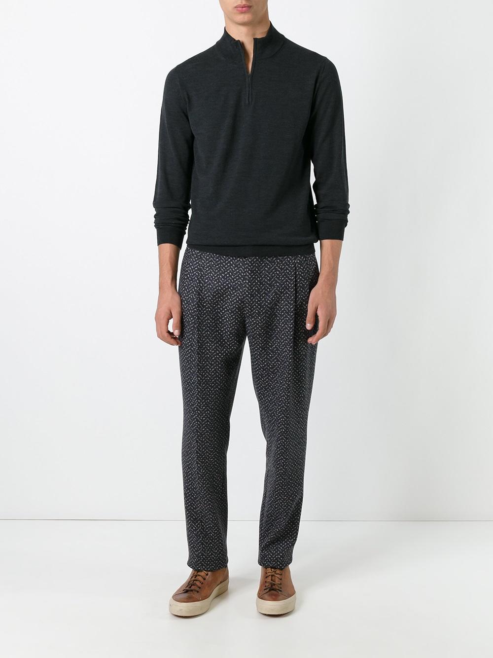 half zip jumper 