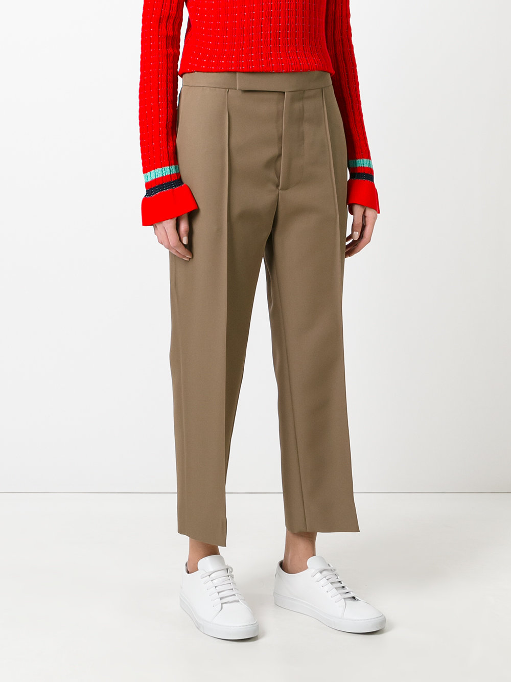 cropped trousers