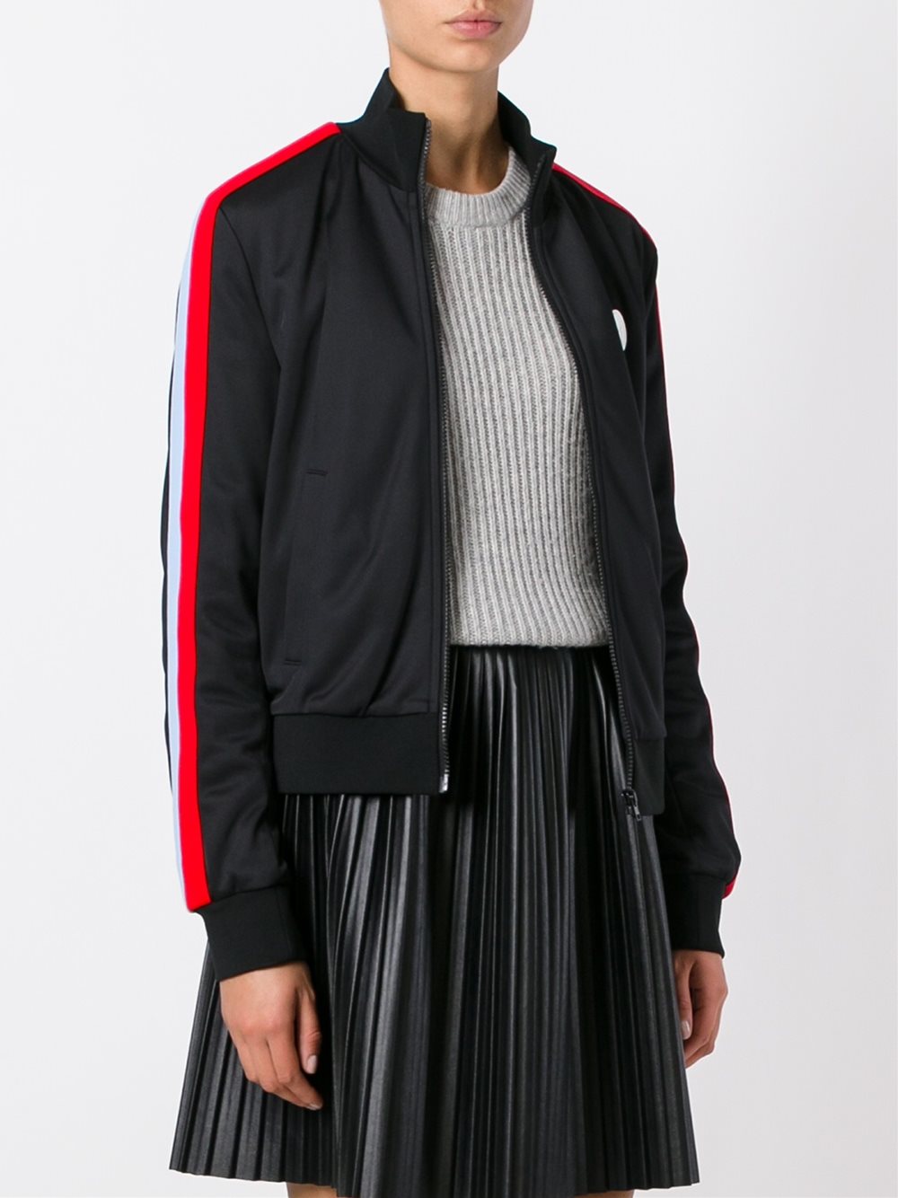 logo plaque bomber jacket