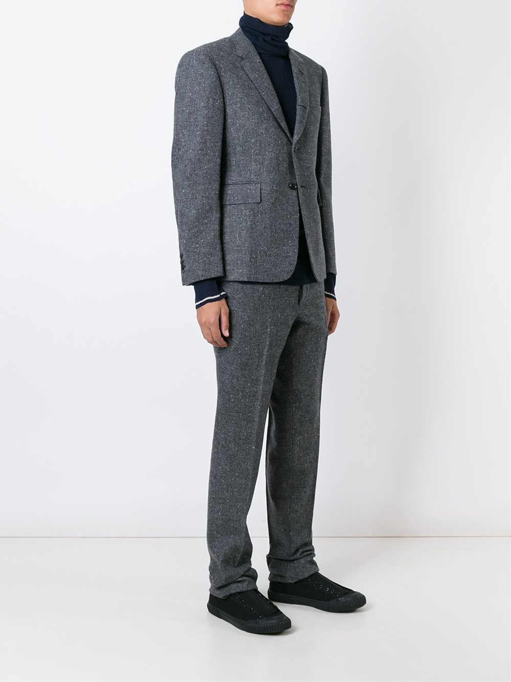 Classic Suit in Donegal Wool