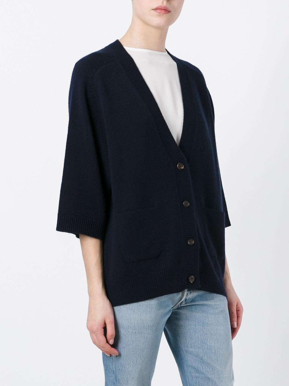 v-neck cardigan