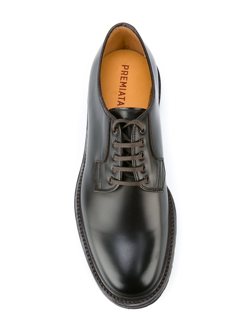 ridged sole Derby shoes