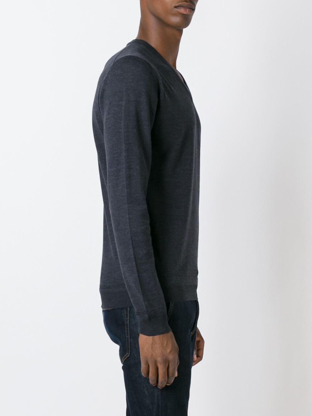 v-neck jumper