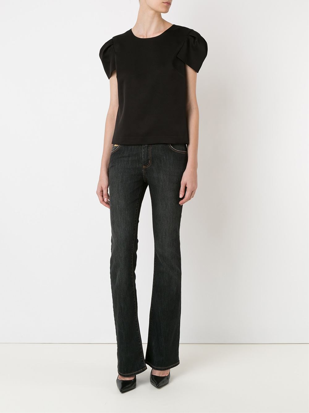 flared jeans