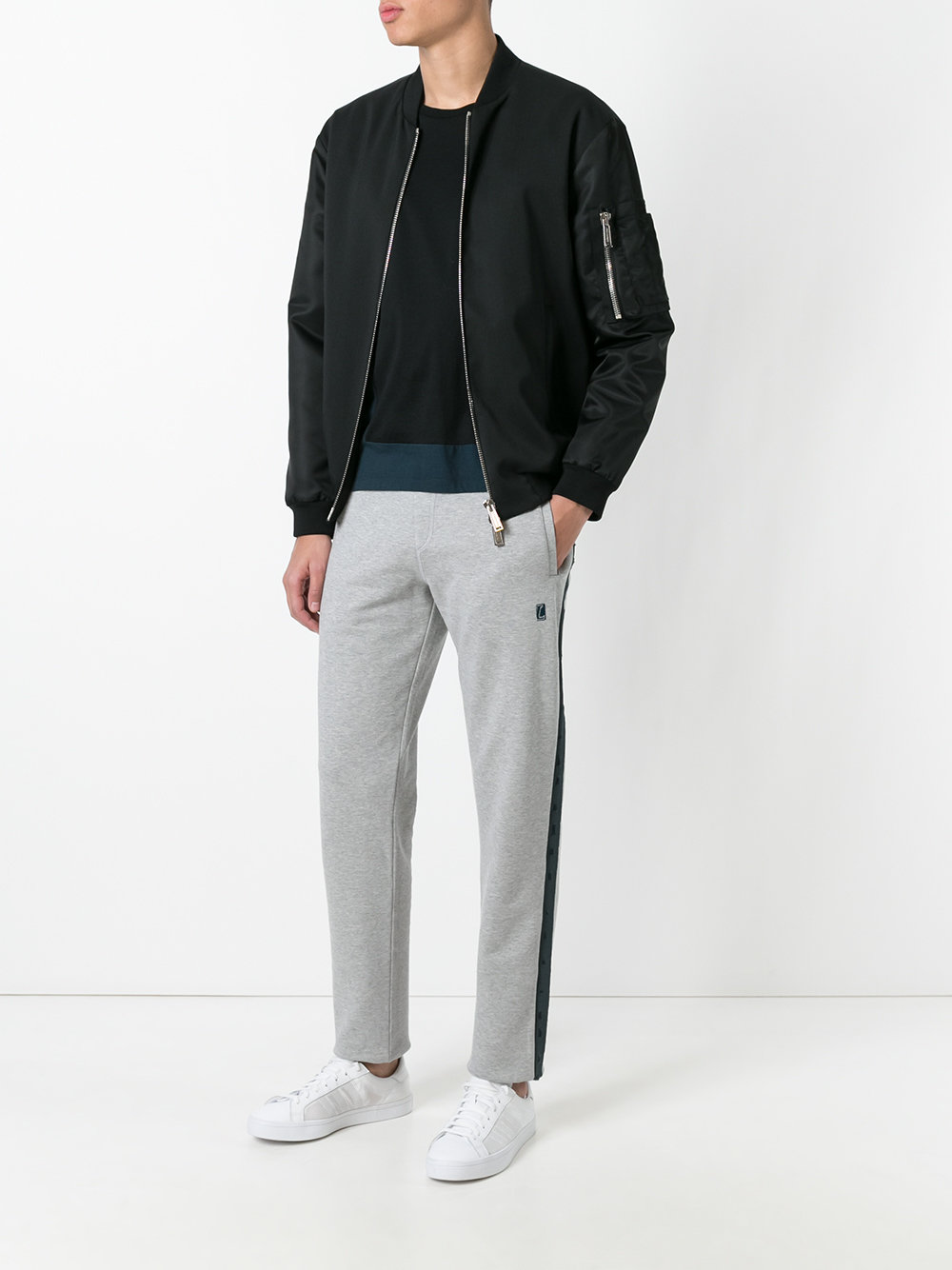 grosgrain band track pants