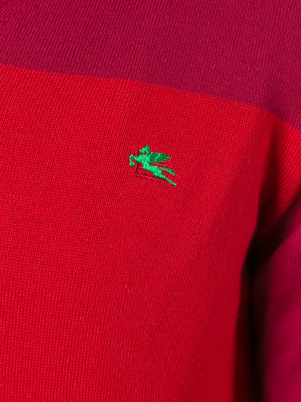 tonal V-neck jumper