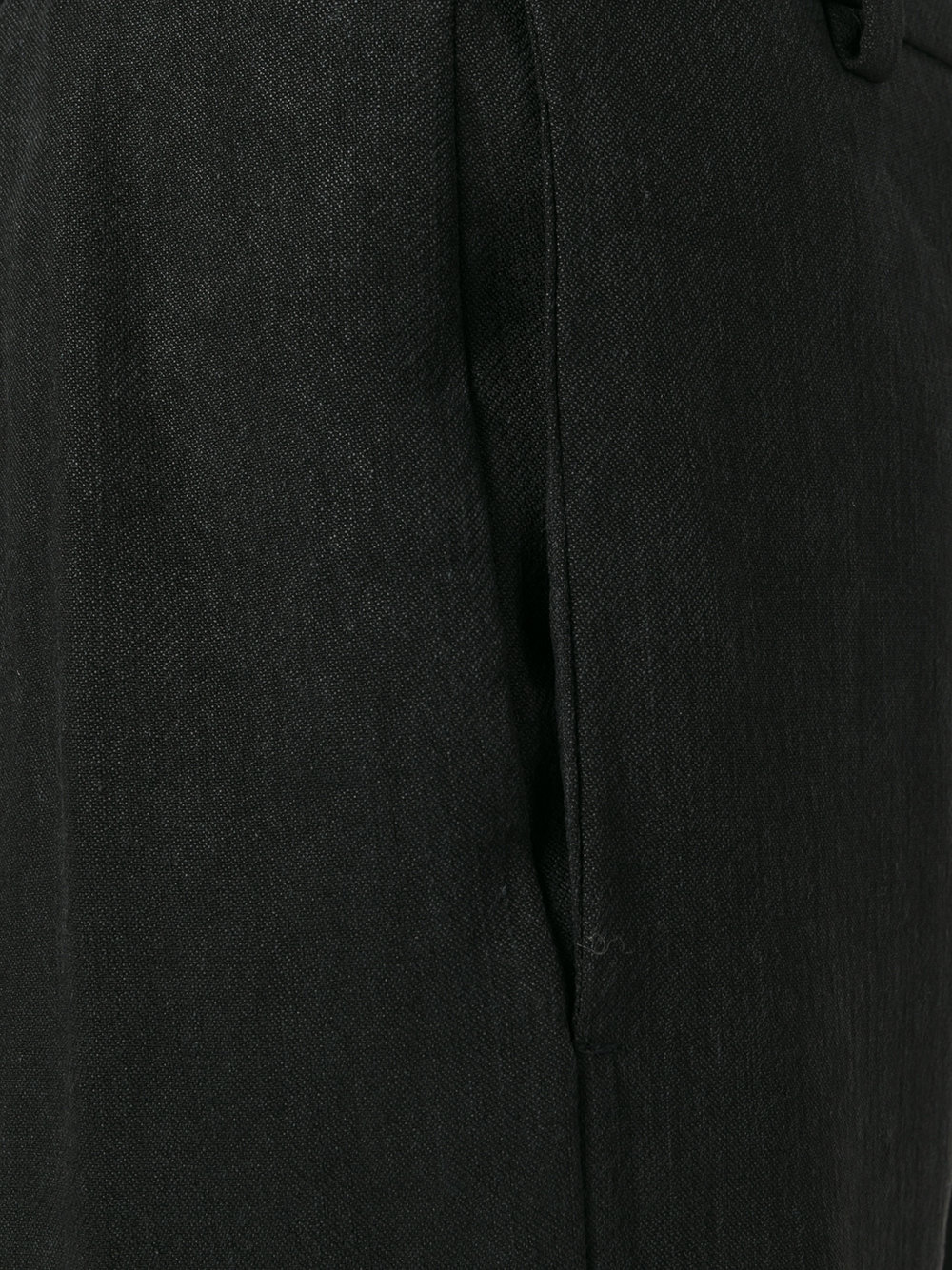 high-rise cropped trousers