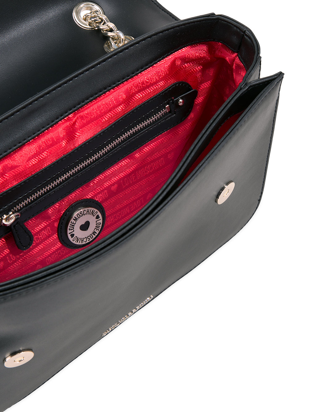 heart buckle shoulder bag