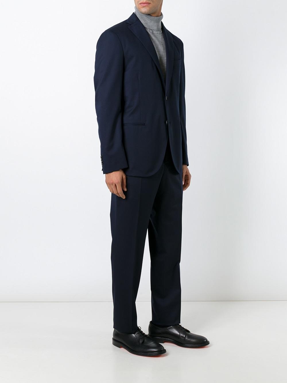 two piece suit