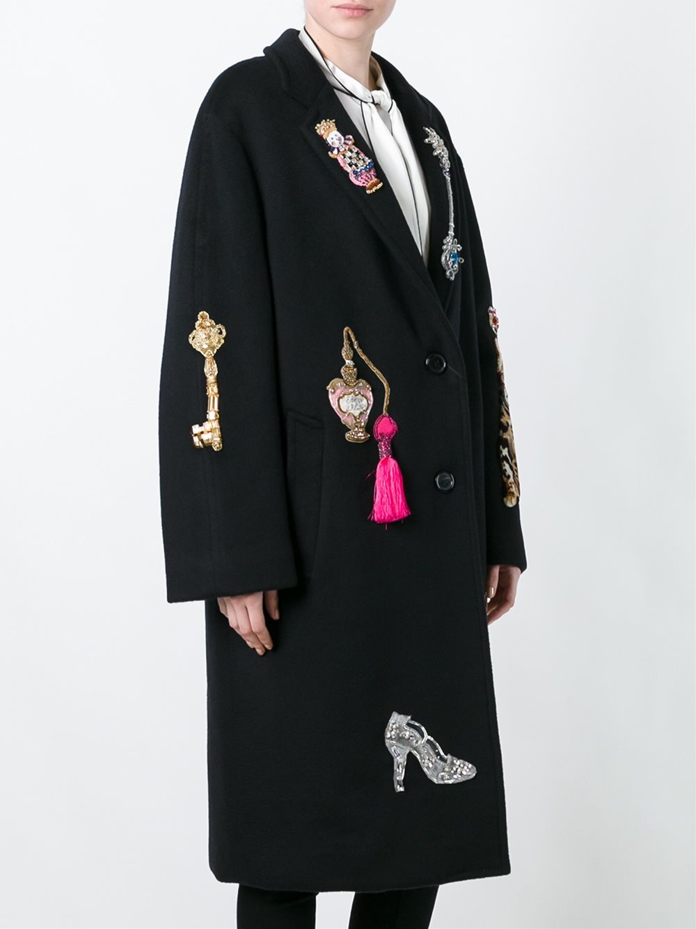 embellished coat