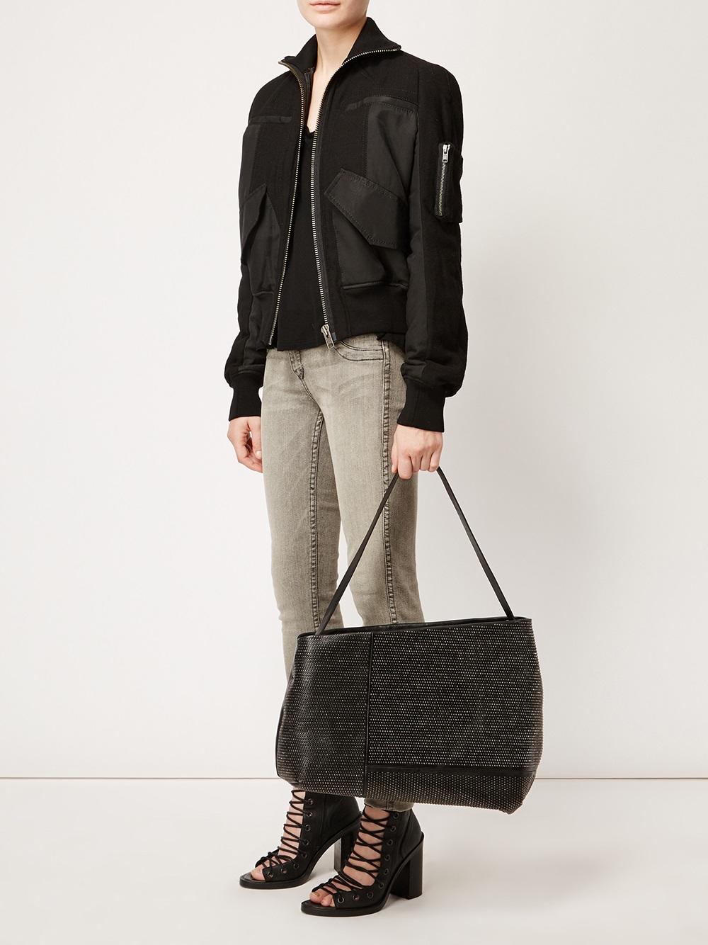 asymmetric shoulder bag 