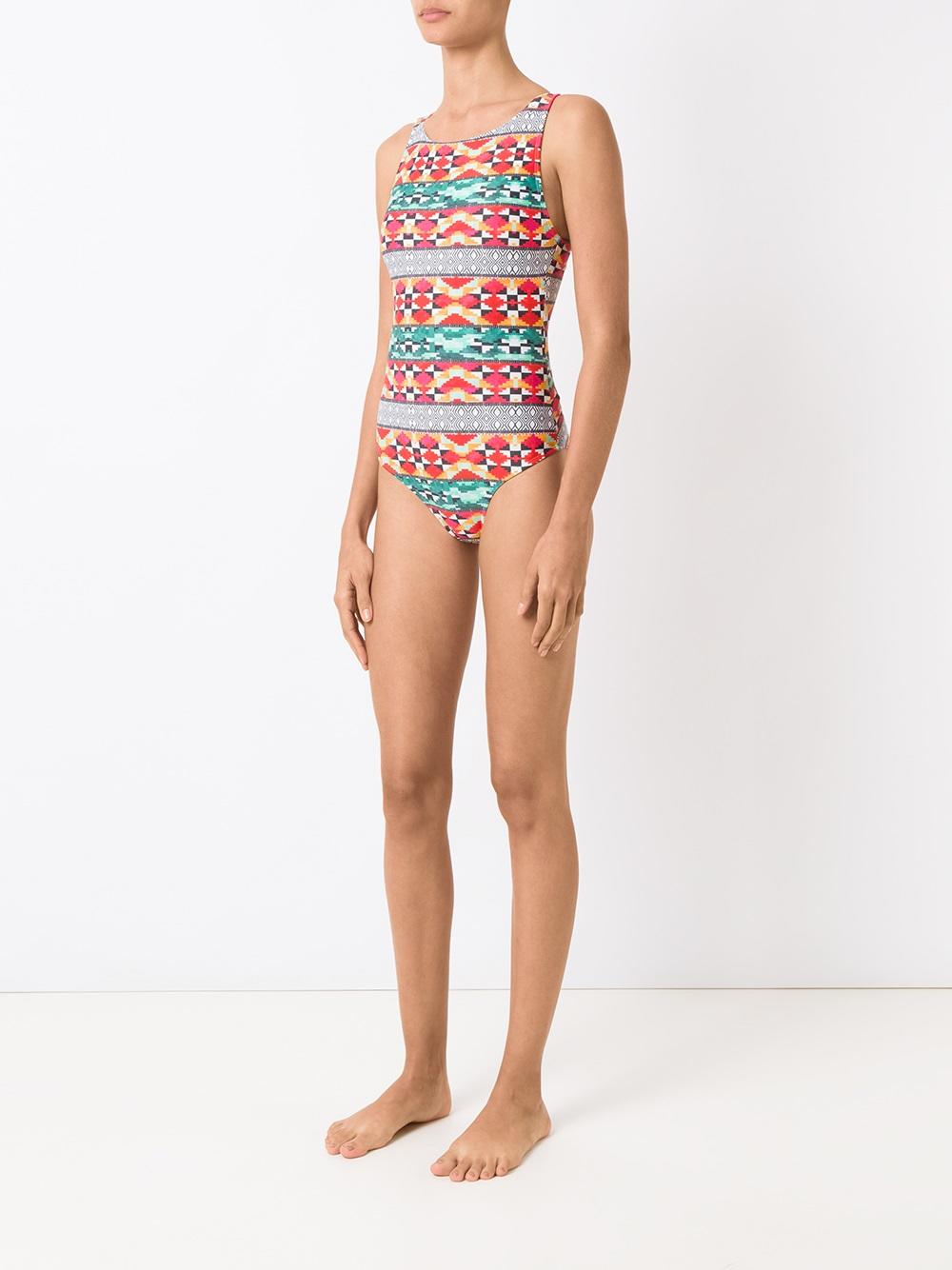 printed swimsuit