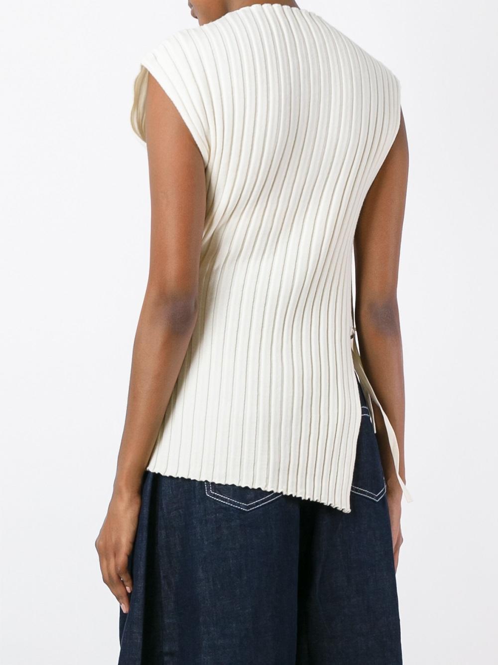 ribbed blouse