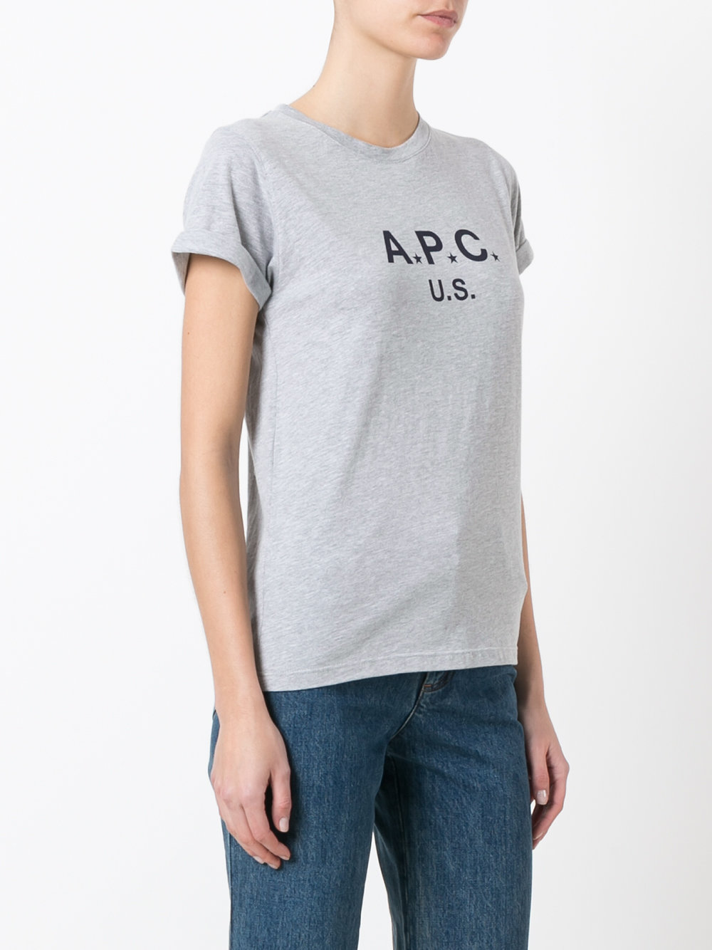 logo print T-shirt