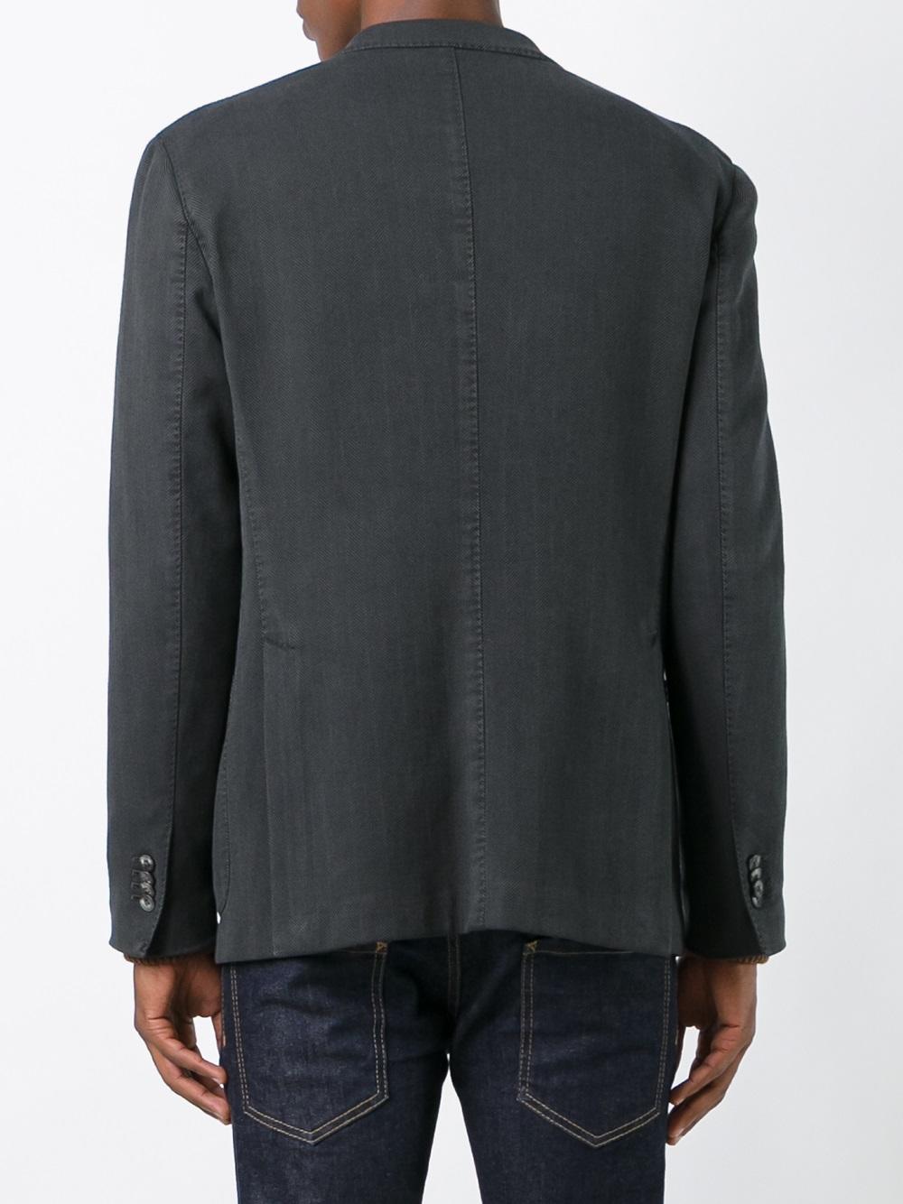 two button blazer