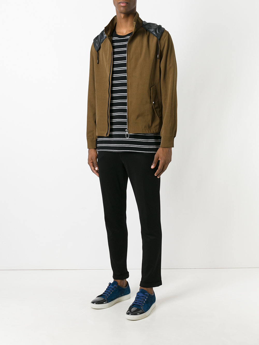 zipped jacket