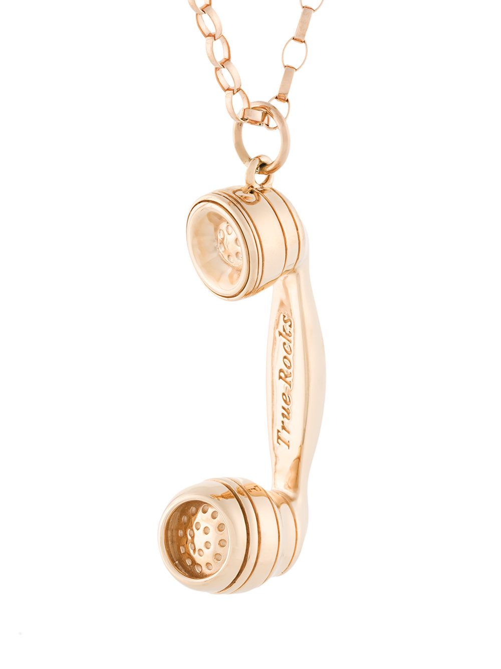 Vintage Telephone Pendant necklace