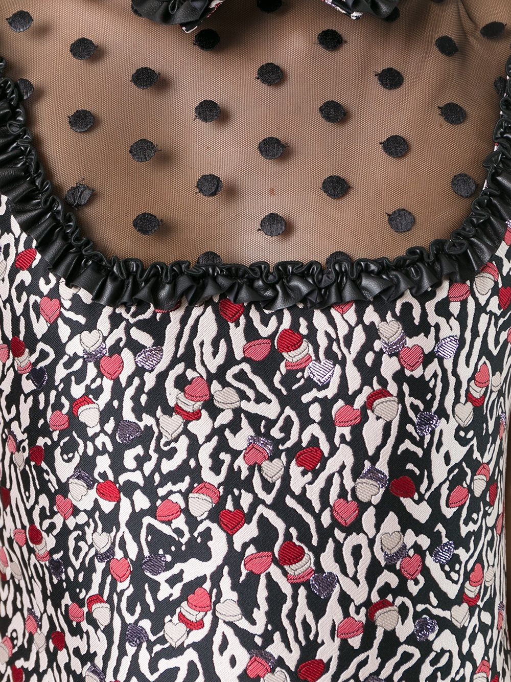 short printed dress