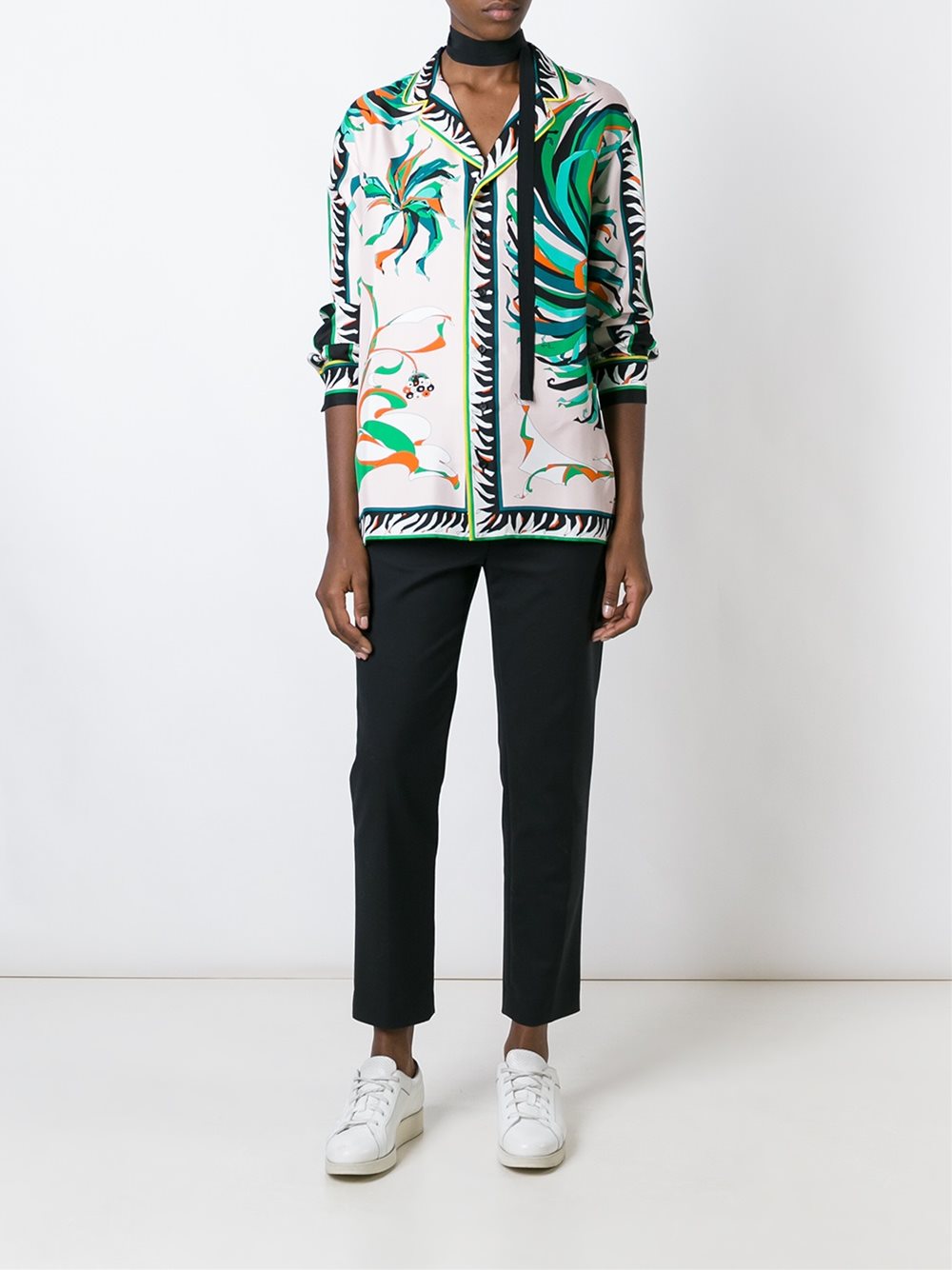 pyjama style blouse