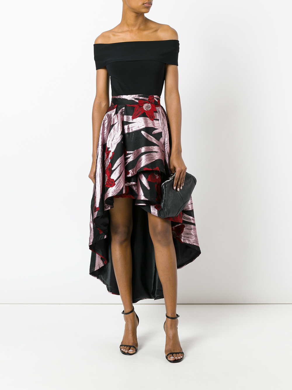 dipped hem skirt 