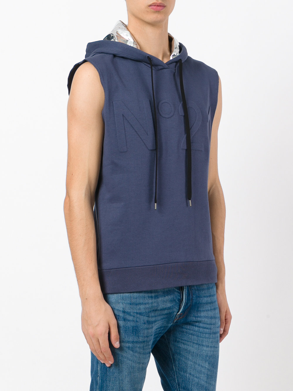 sleeveless hoodie 