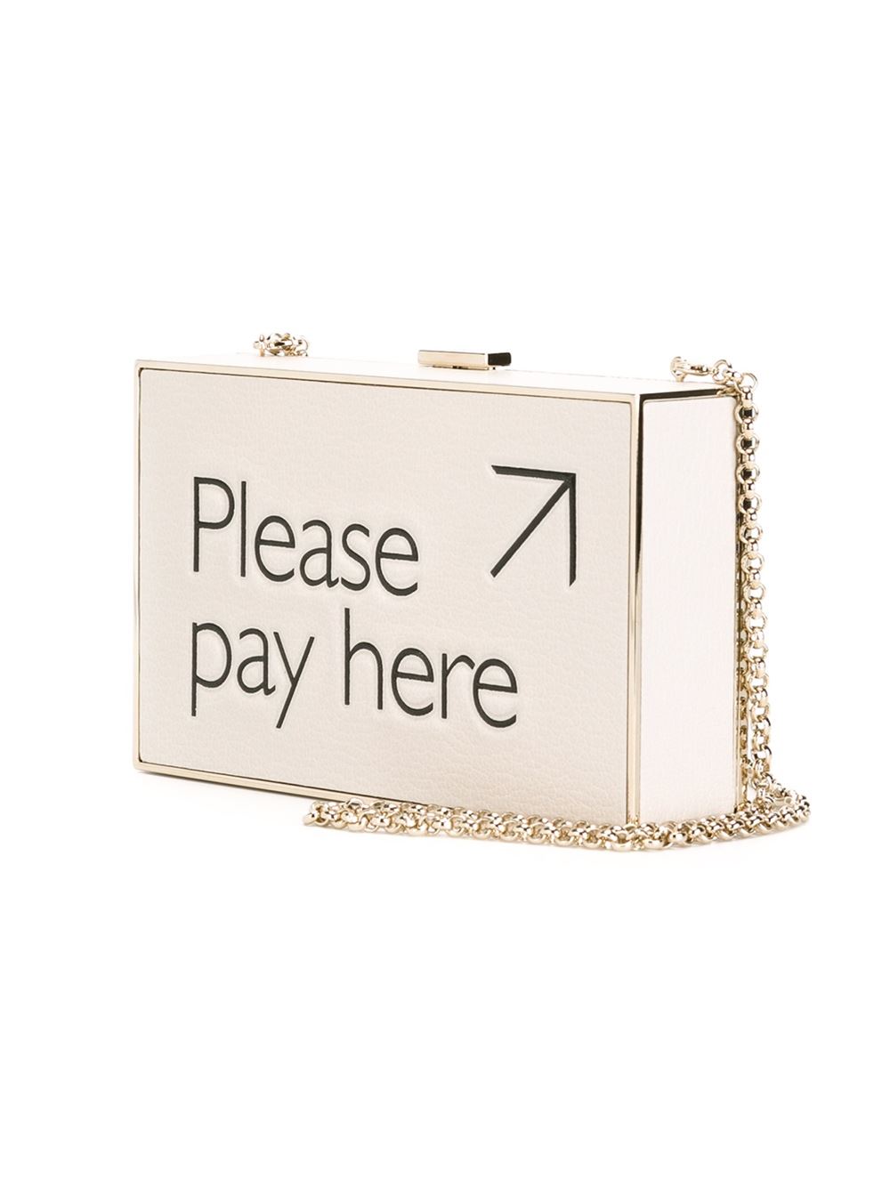 'Please Pay Here'手拿包