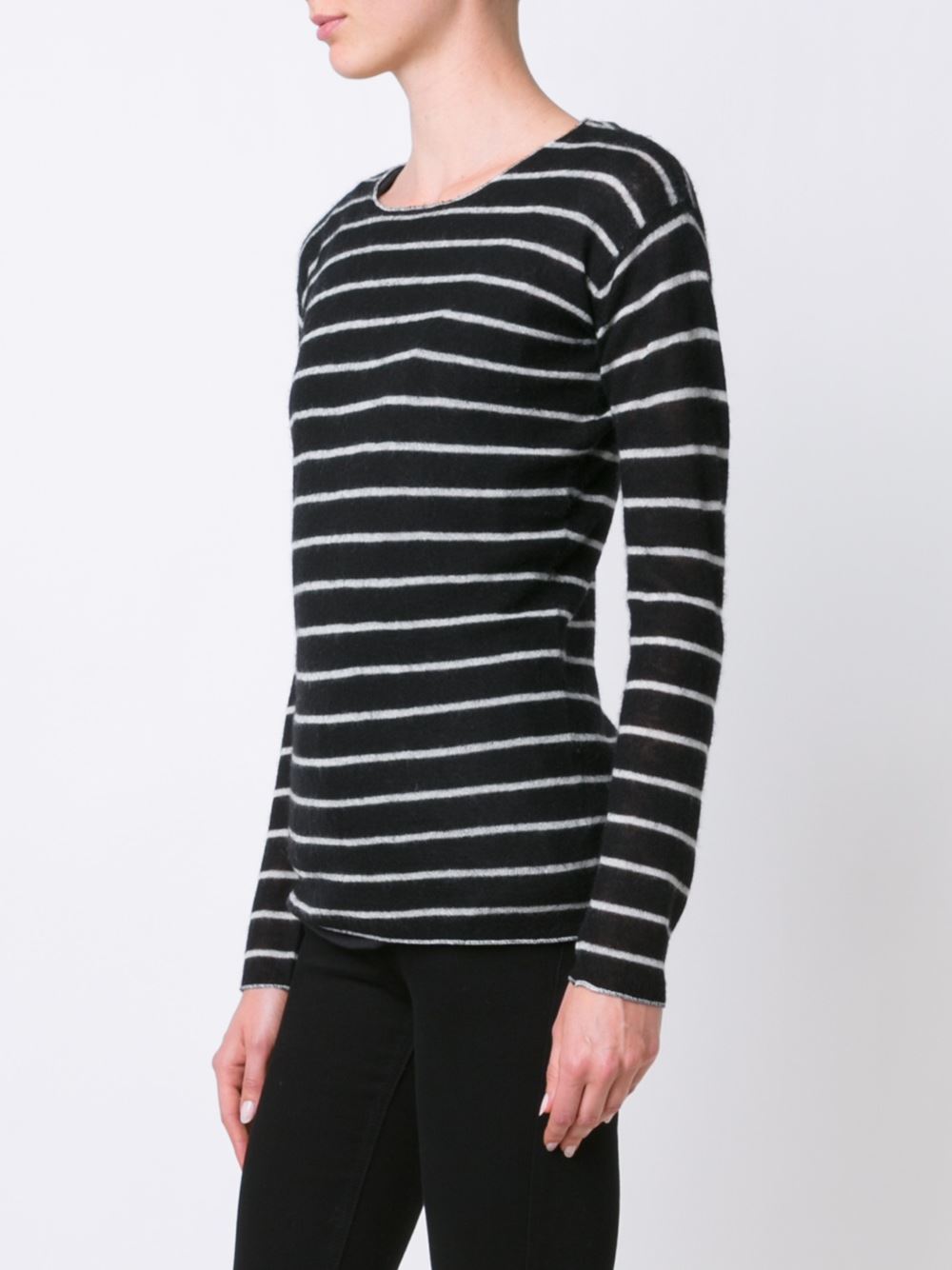 striped top