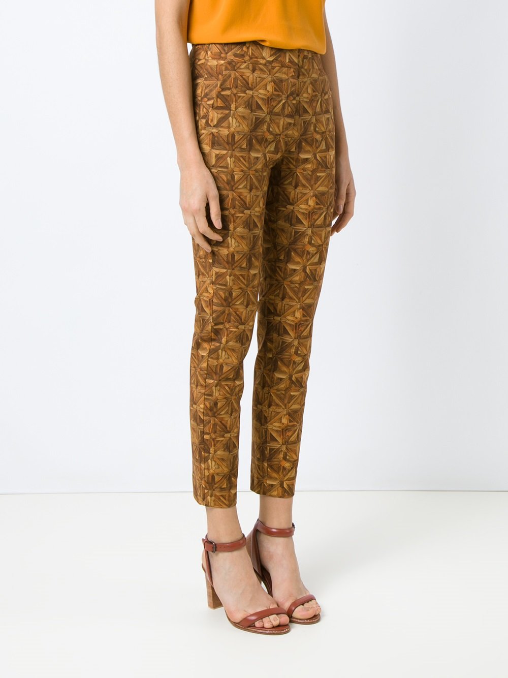 slim fit trousers