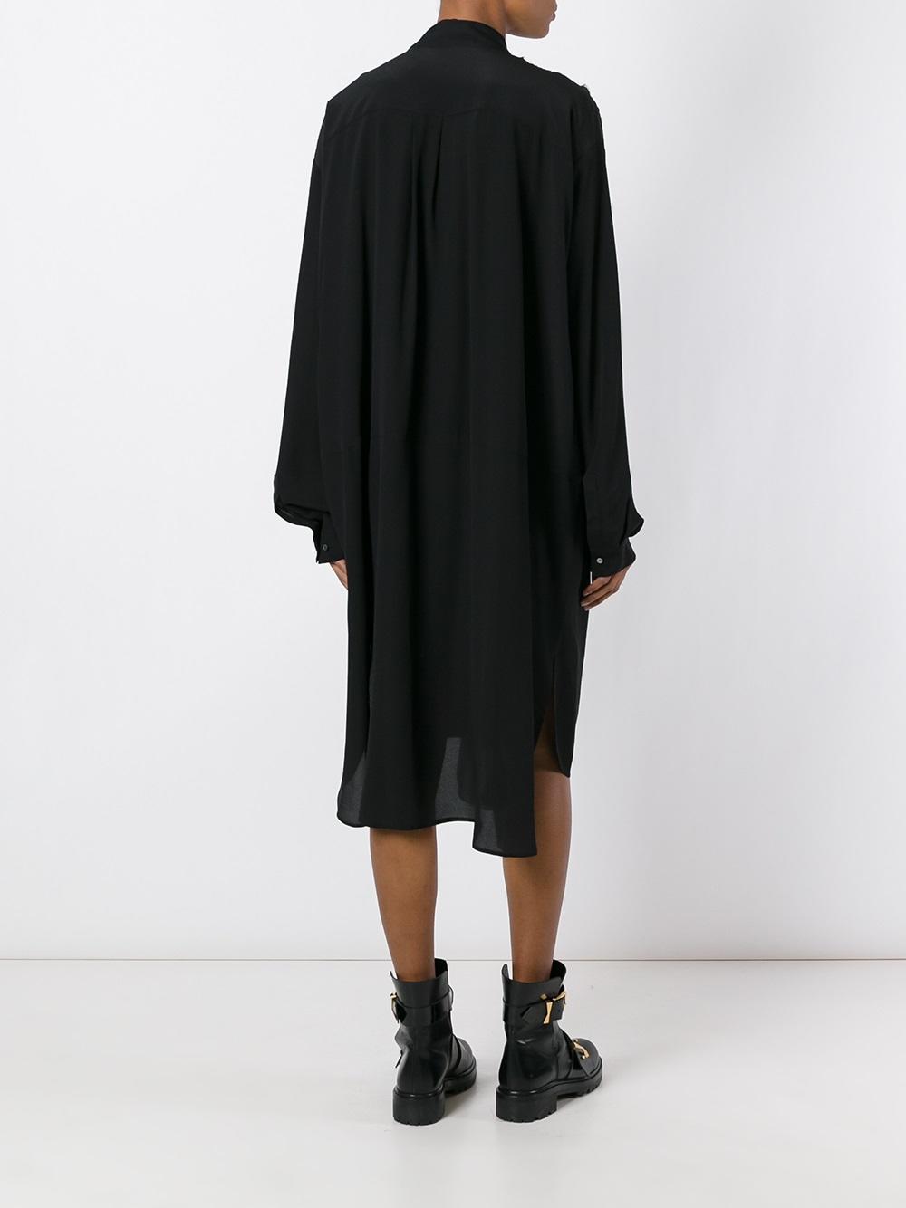 ruffled dress