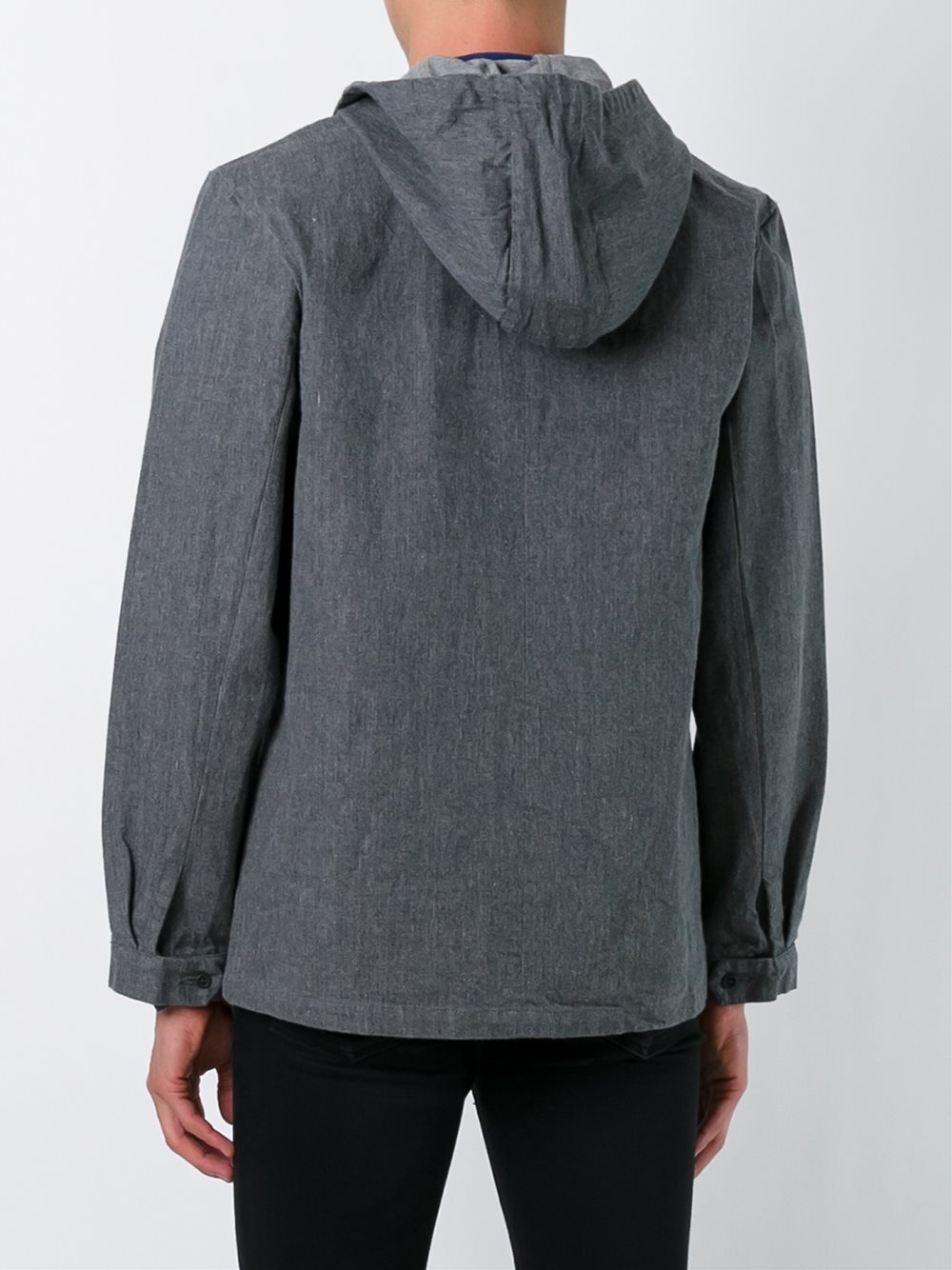 boxy hooded jacket