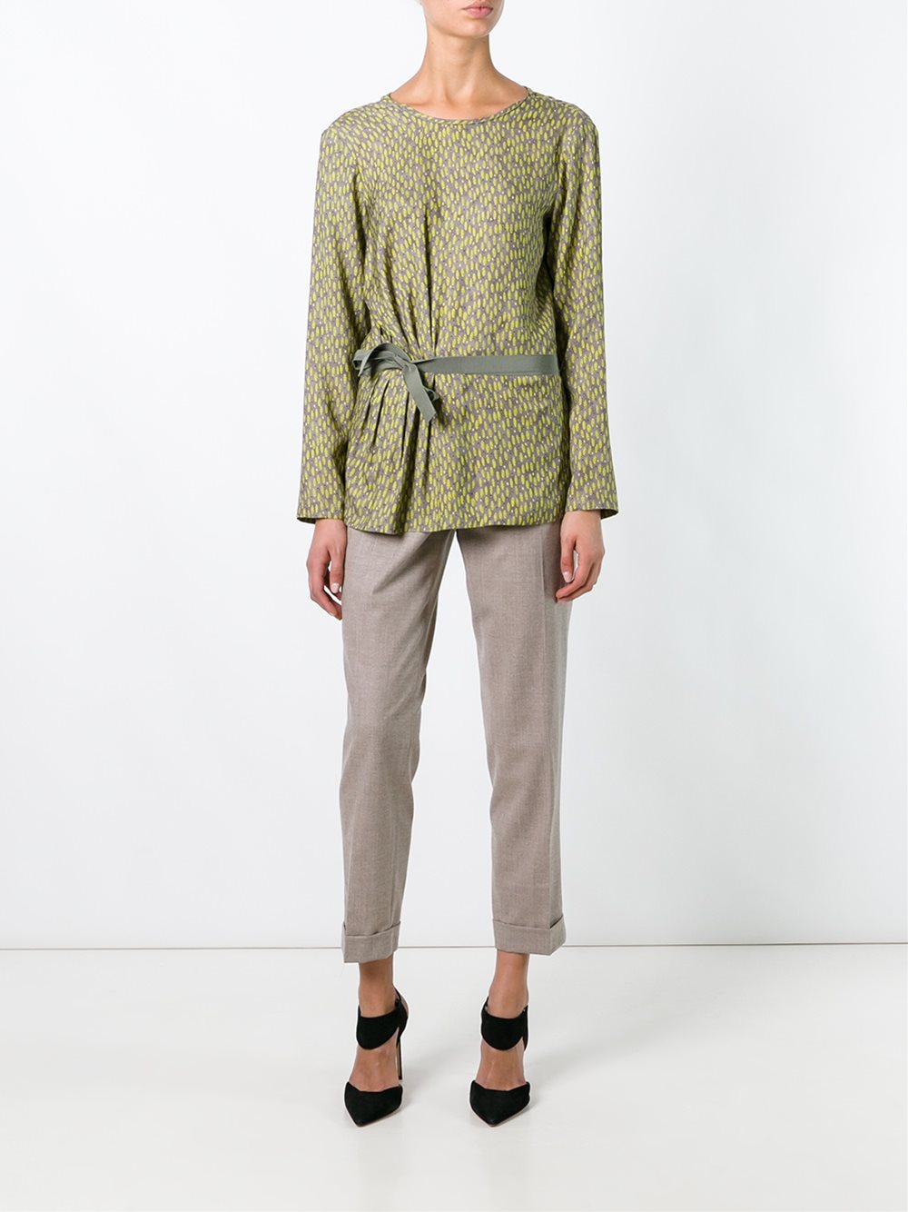 cropped trousers