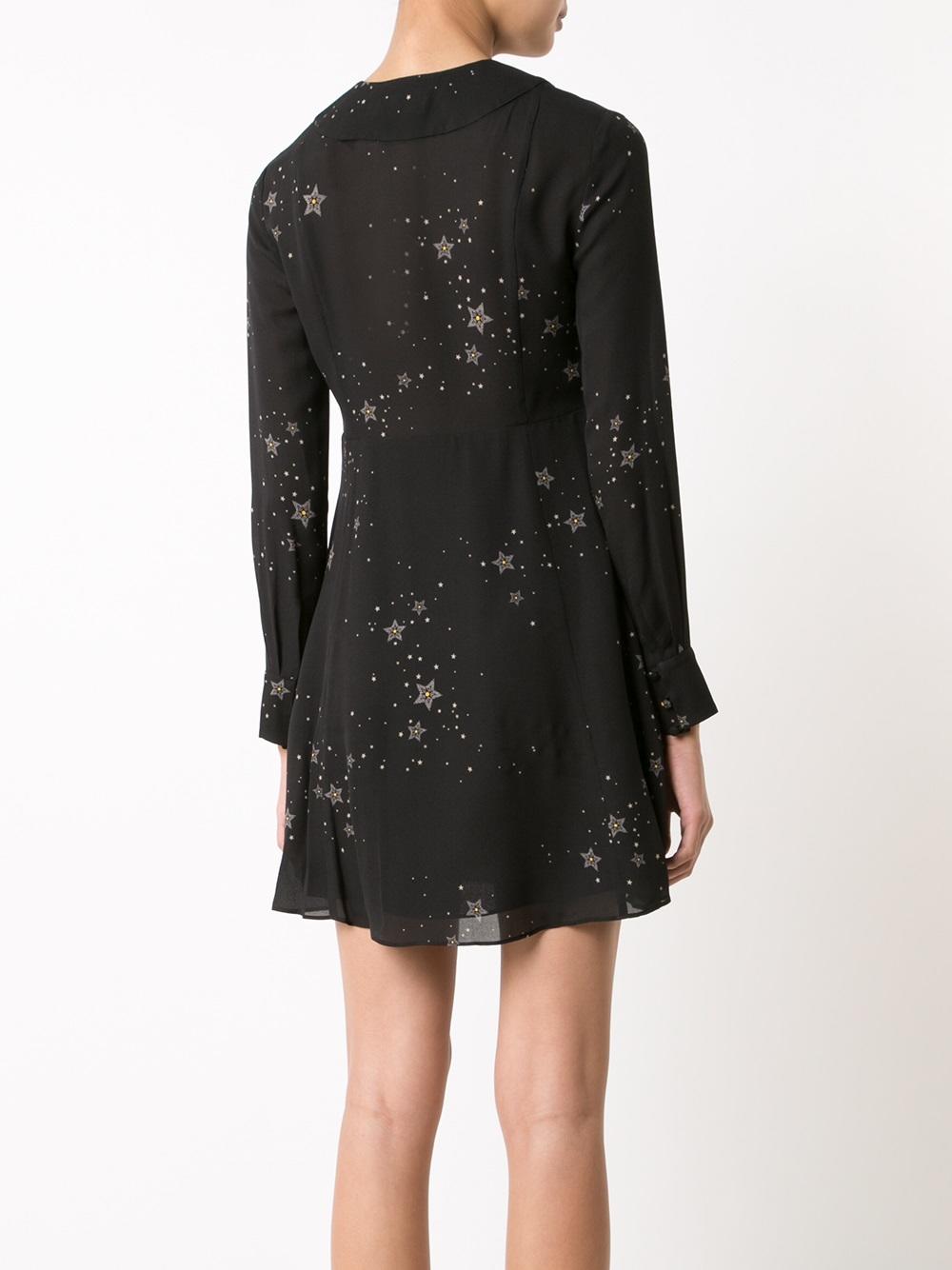 stars print dress