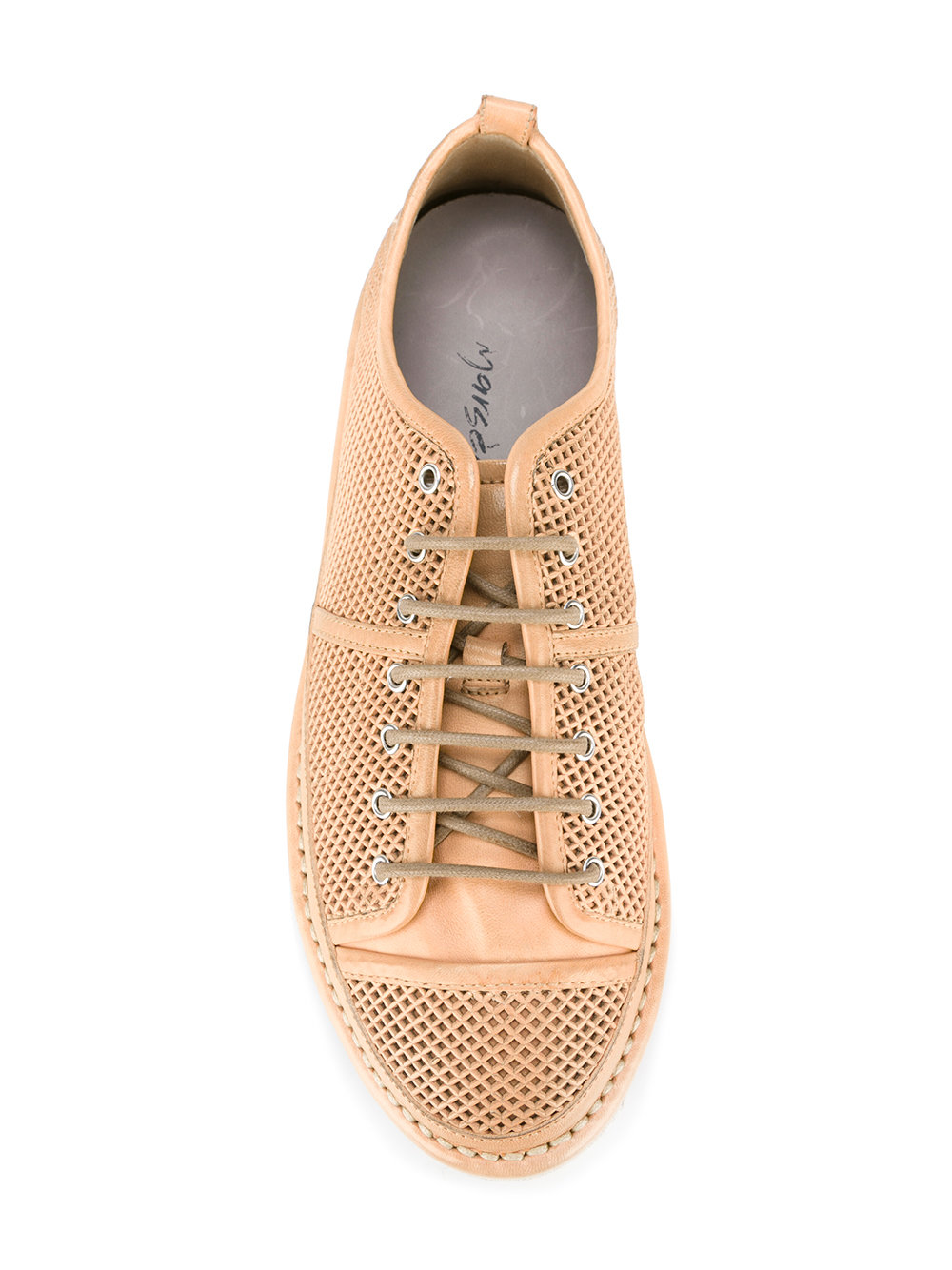 perforated mesh trainers