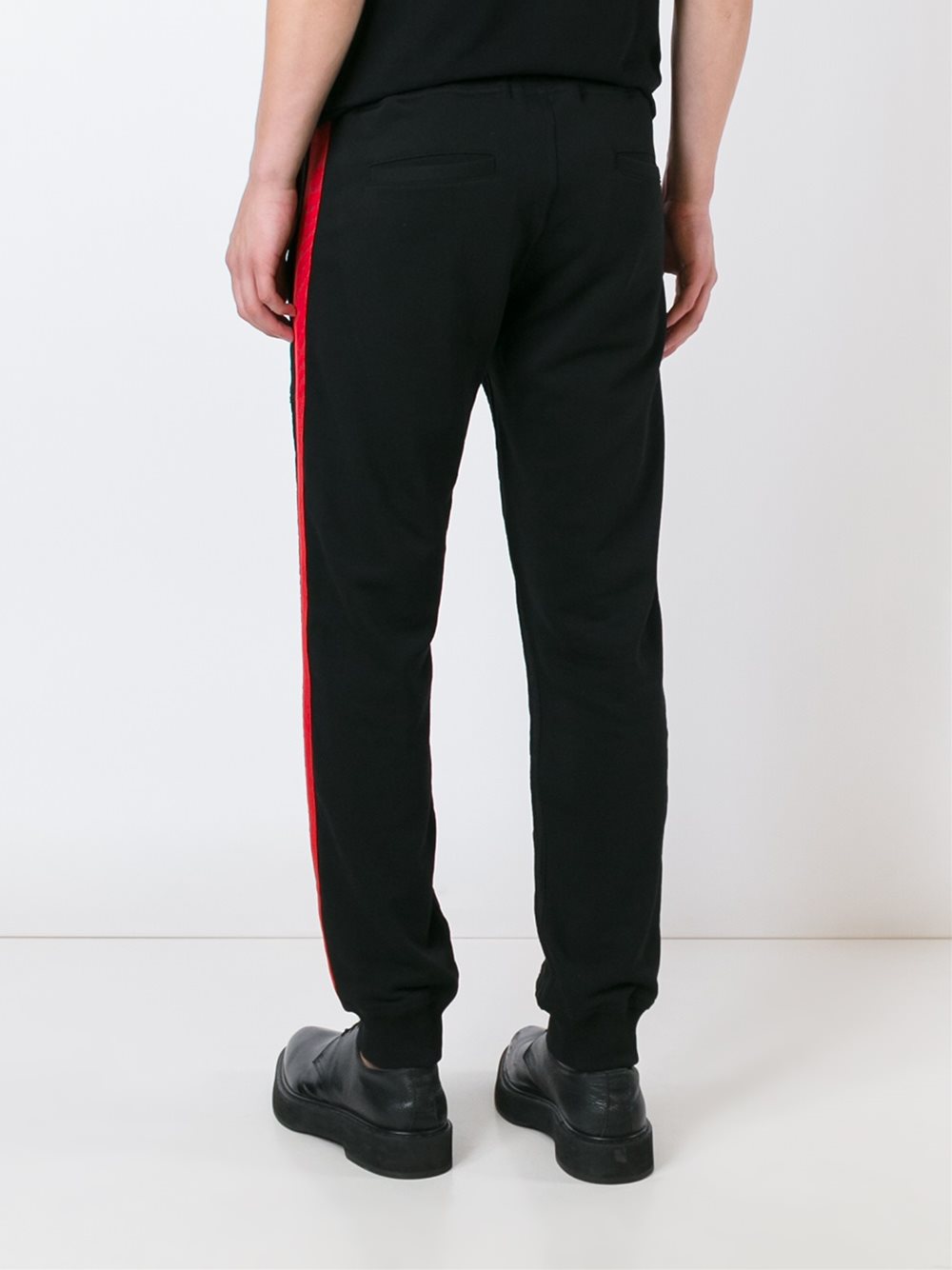 cloque panel trackpants