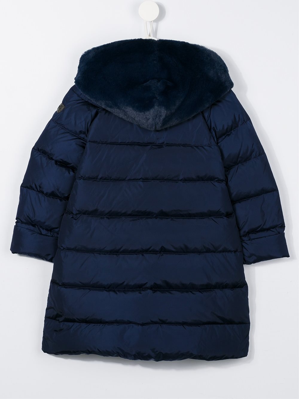 hooded padded coat