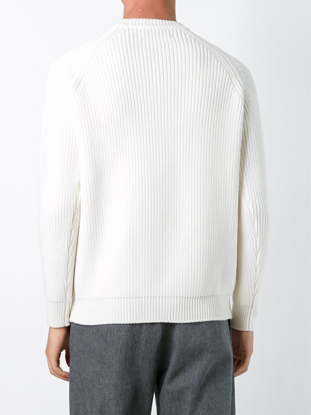 ribbed pullover