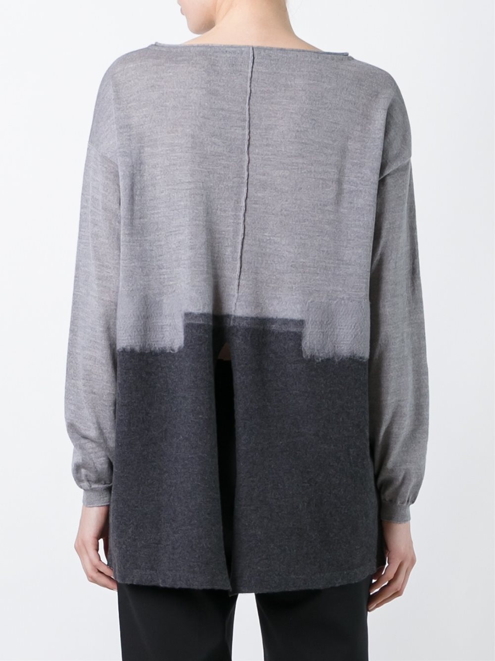 back slit sweater