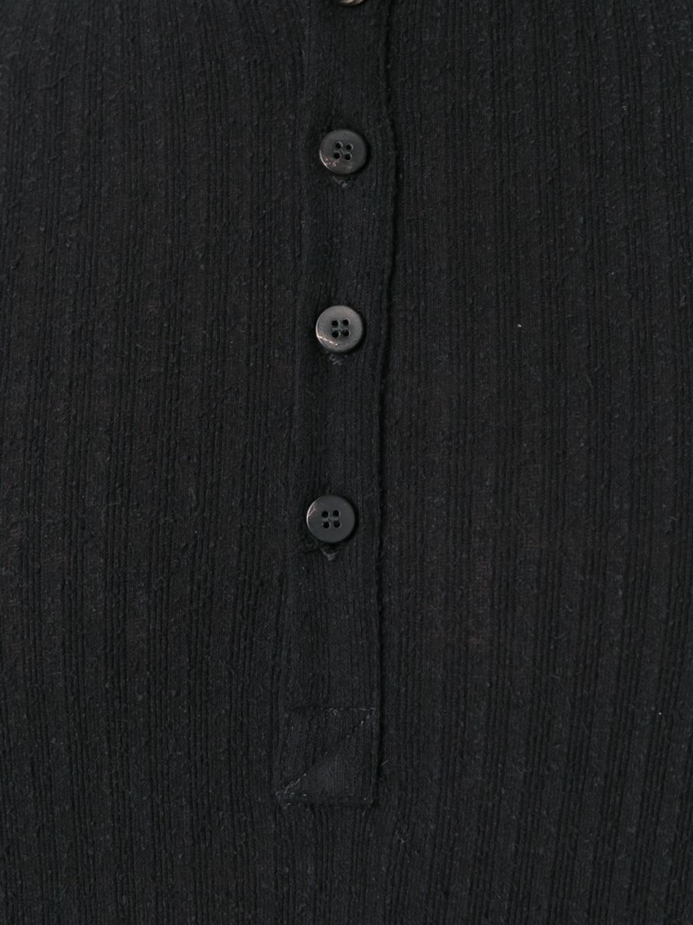 ribbed strap detail jersey