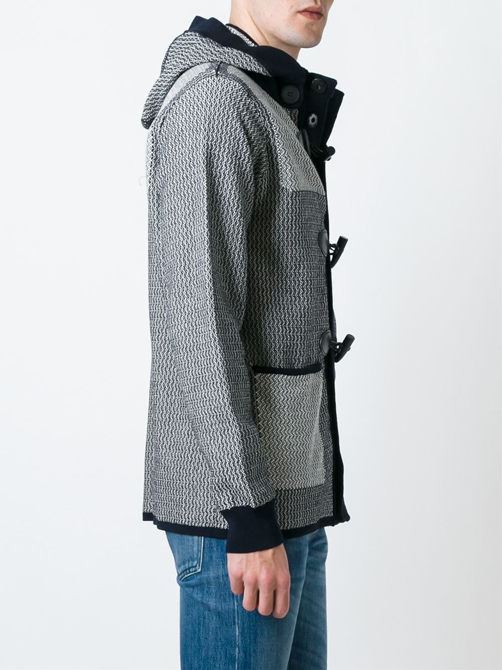 兜帽开衫式外套