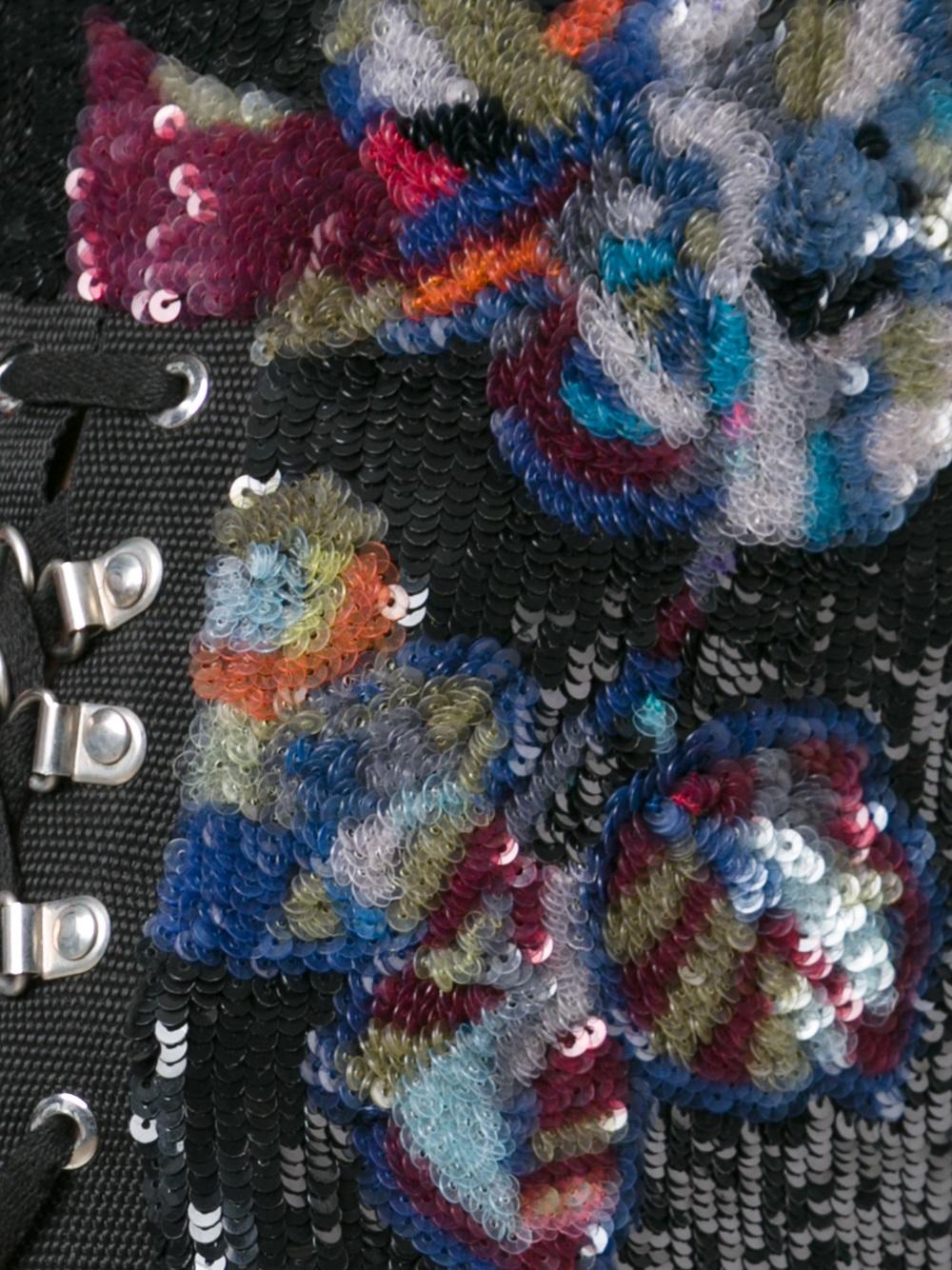 'Flower Sequin' dress