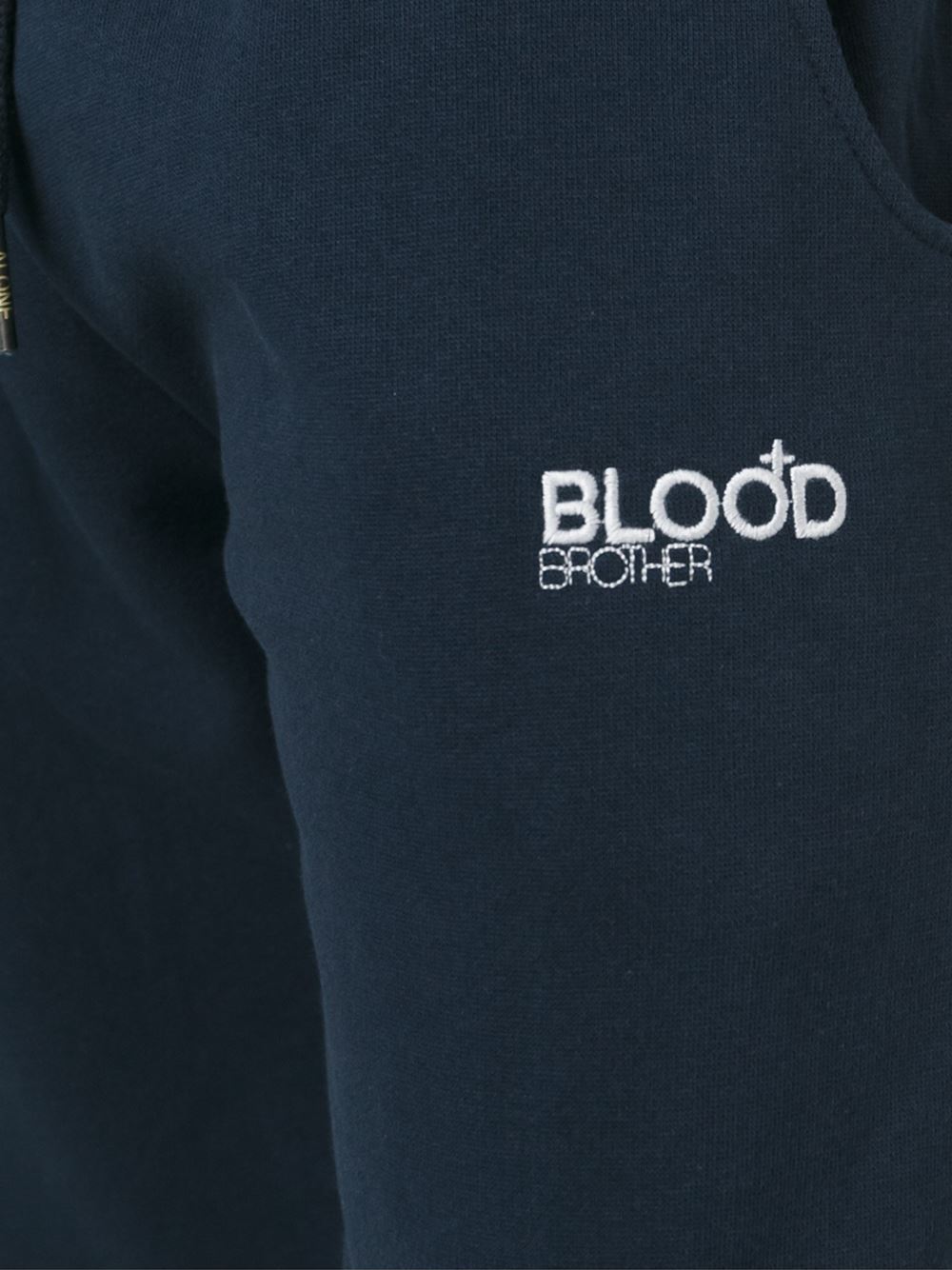 embroidered logo sweatpants