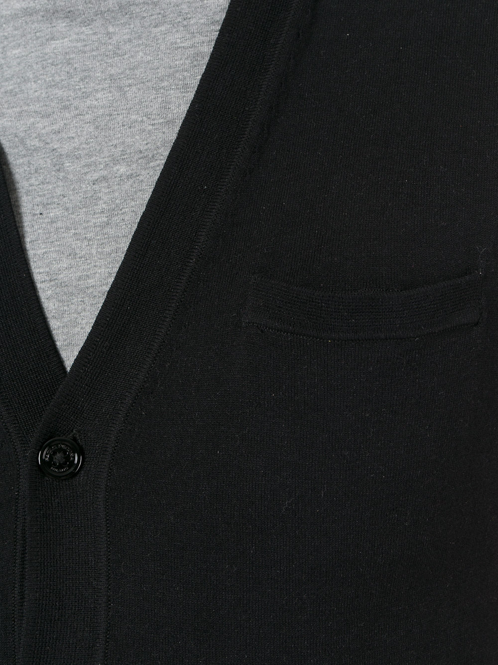 sleeveless v-neck cardigan