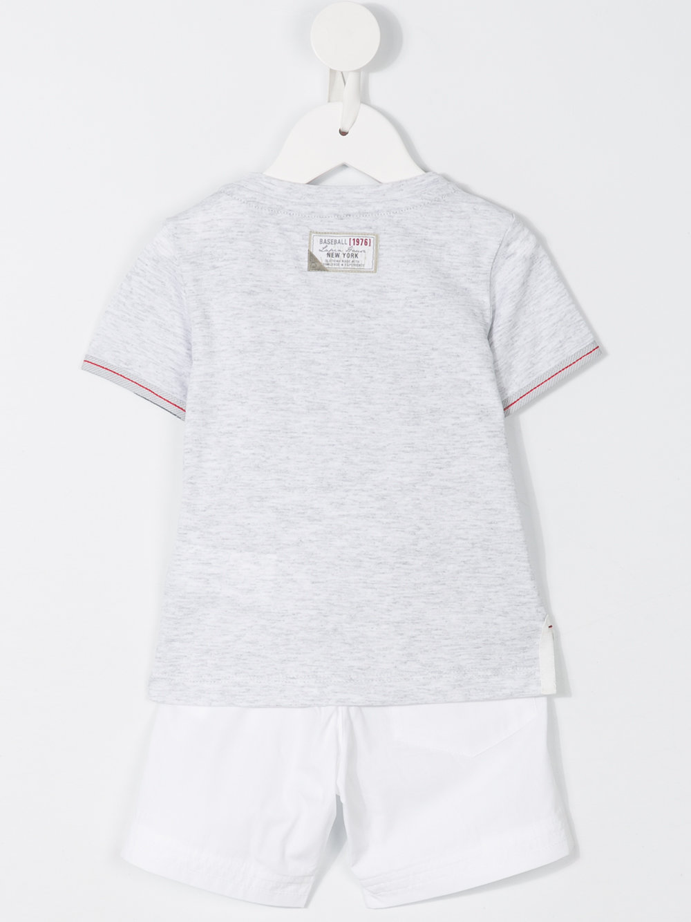 logo print tracksuit set 